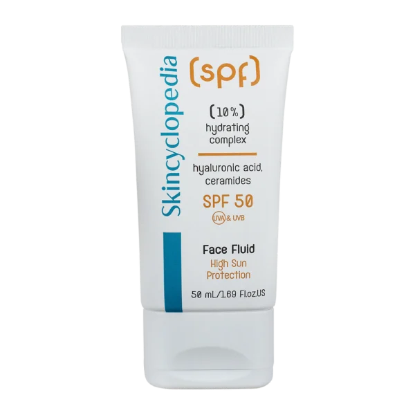 Fluide Visage SPF 50 Protection solaire 10% de complexe hydratant 50 ml