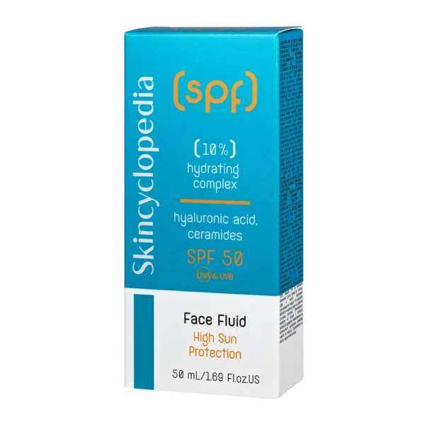 Fluide Visage SPF 50 10% de complexe hydratant – Image 2