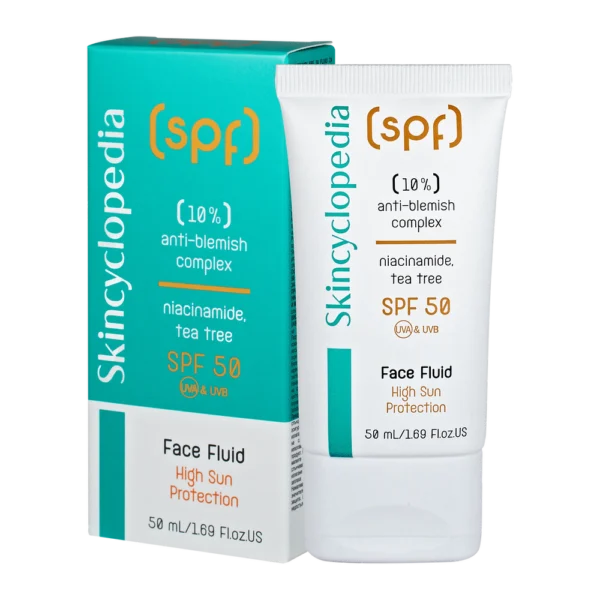 Fluide Visage SPF 50 Protection solaire Anti-Imperfections 50 ml