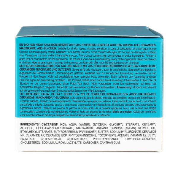 Crème hydratante jour et nuit acide hyaluronique