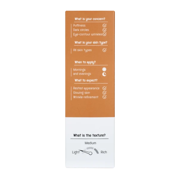 Sérum pour contour des yeux au Q10 et 5% de caféine 15 ML