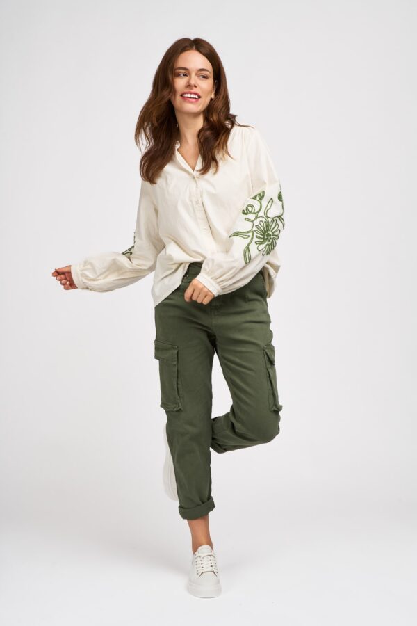 pantalon worker bâche kaki