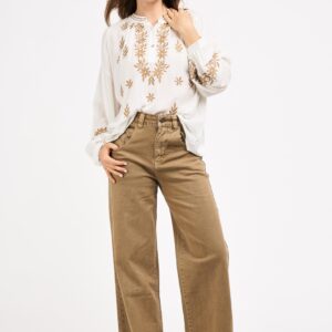 jean large drill camel