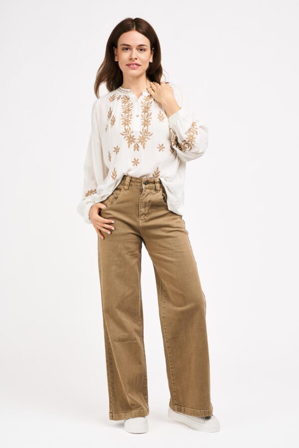 jean large drill camel