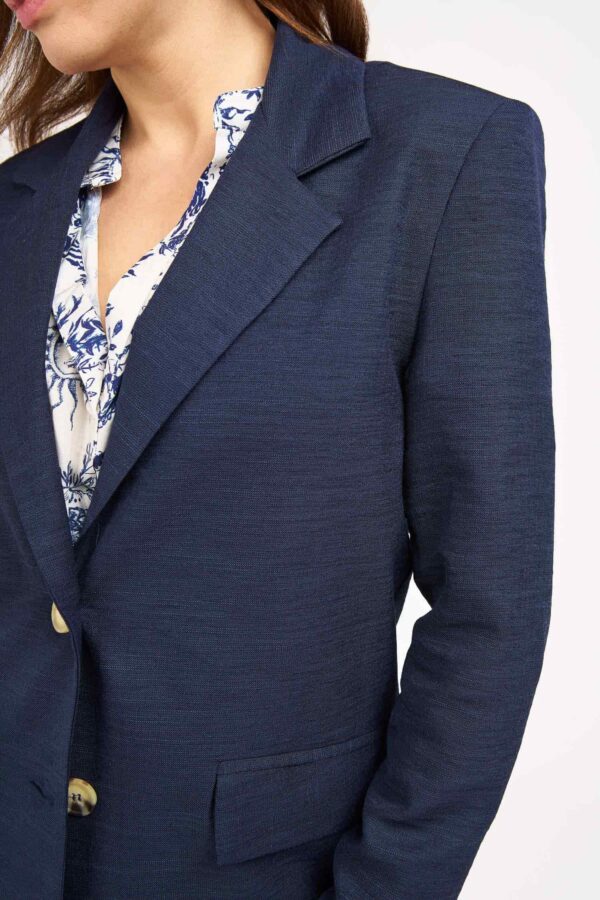 veste bouton navy