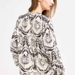 Blouse imprimée soleil