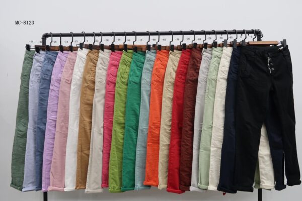 Jean Stretch Bouton – Image 6