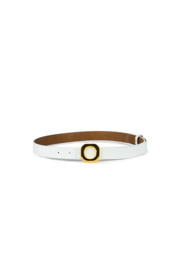 Ceinture en cuir à boucle ronde - 2,5cm – Image 4