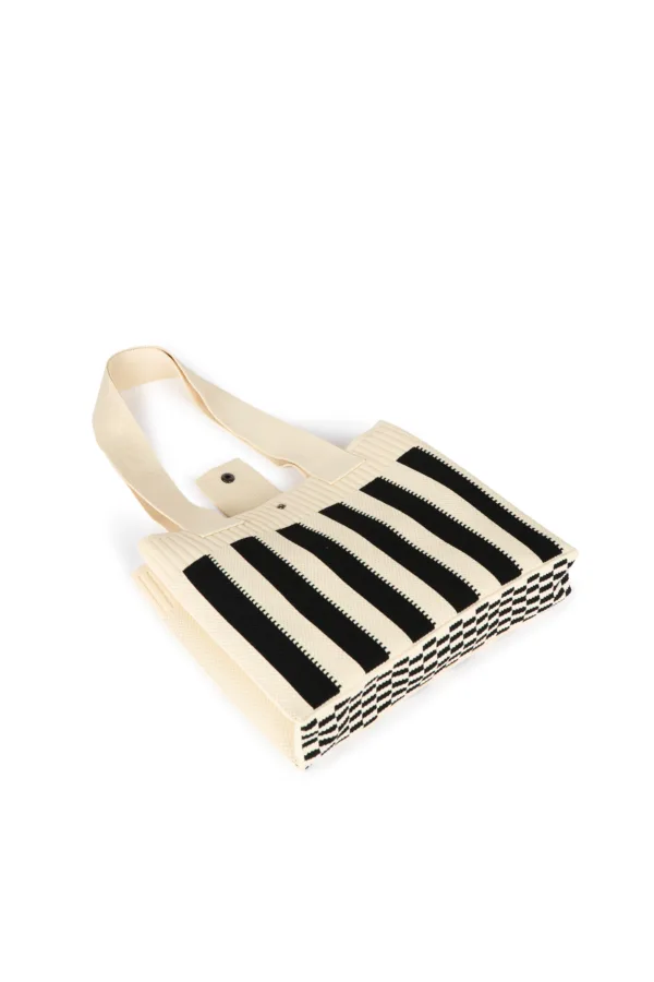 Sac à main à rayures – Image 3