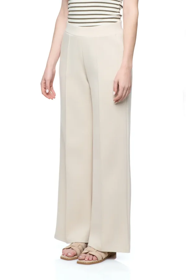 Pantalon large surpiqué Essentiel – Image 2