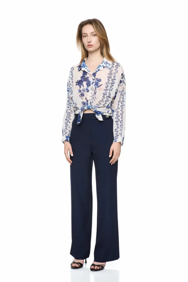 Chemise imprimée lurex – Image 3