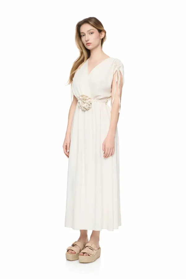 Robe longue unie – Image 2