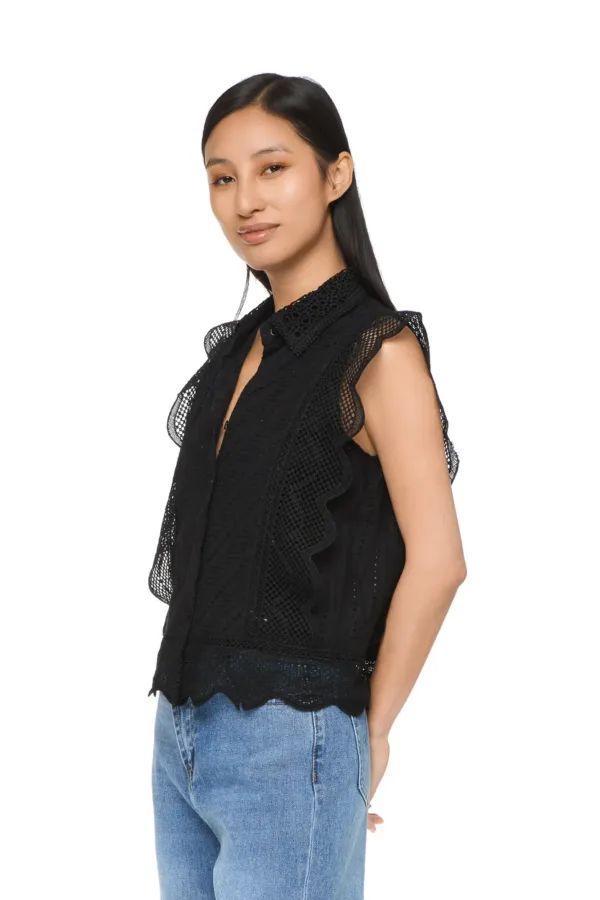 Top avec broderie – Image 3