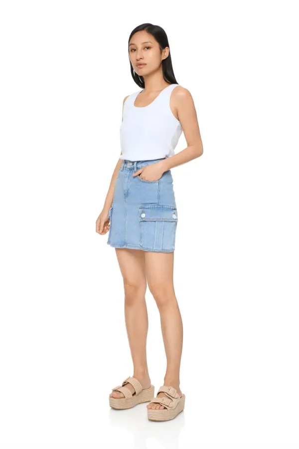 Jupe Courte en Jean – Image 2