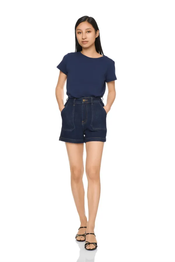 Short en Jean Brut