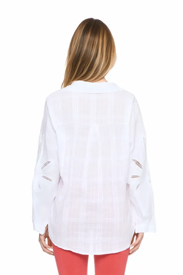 Chemise brodée manches – Image 4