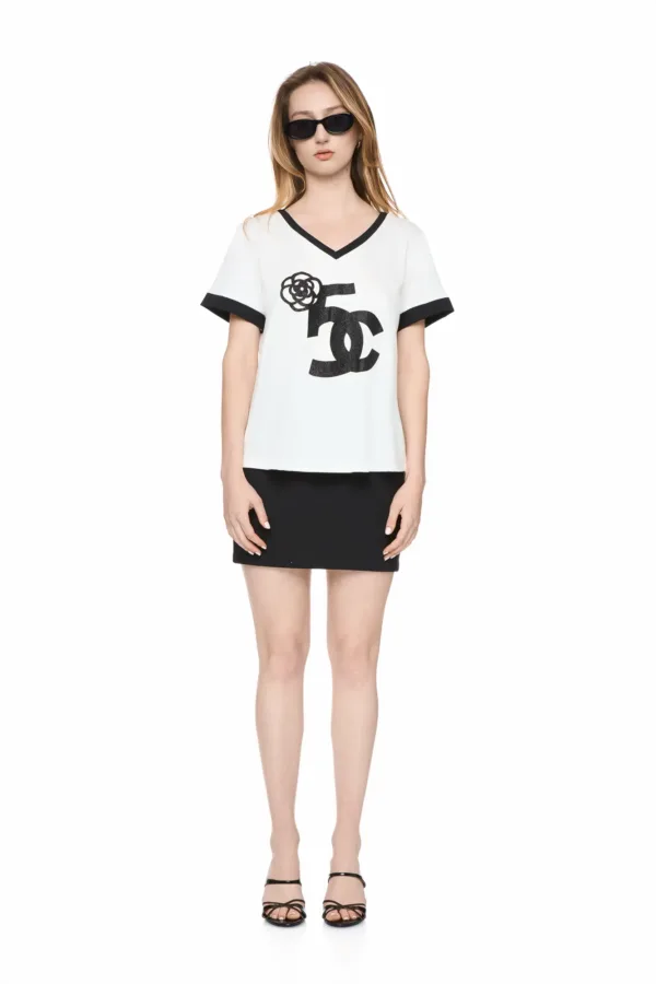 T-shirt manches courtes sérigraphie