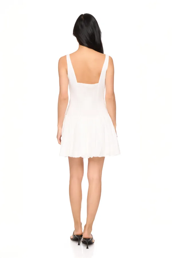 Robe courte à boutons – Image 3