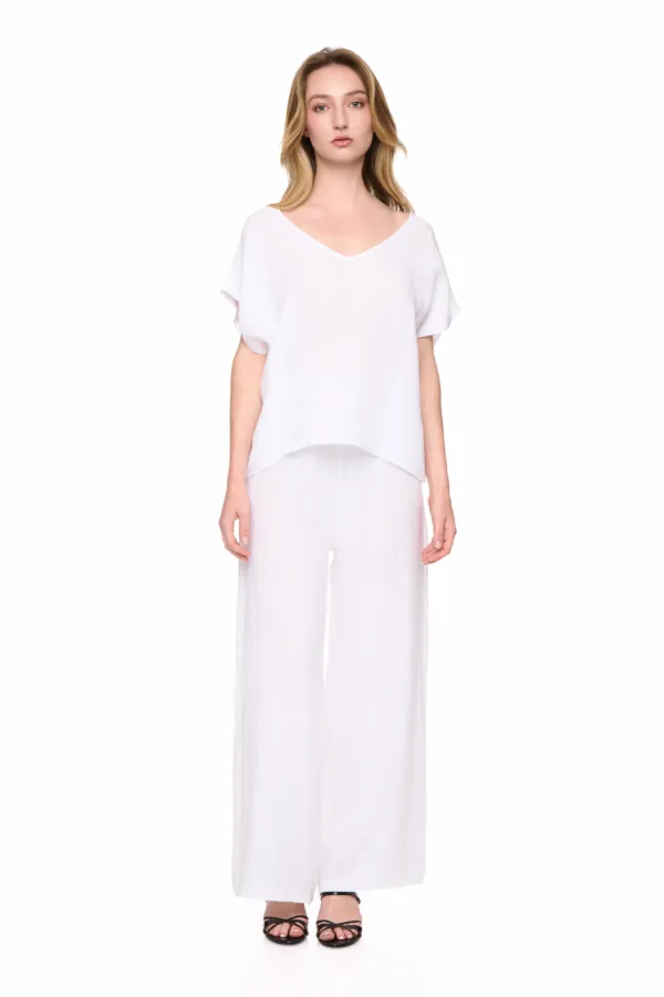 Top oversize en lin – Image 2