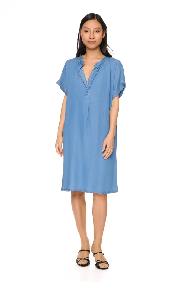 Robe oversize col V