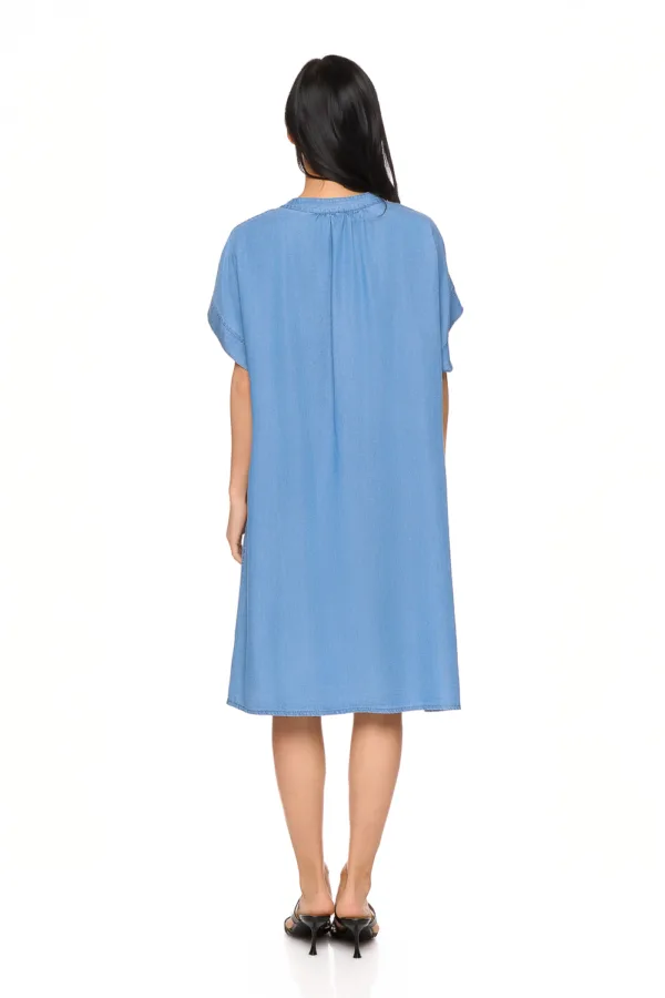 Robe oversize col V – Image 3