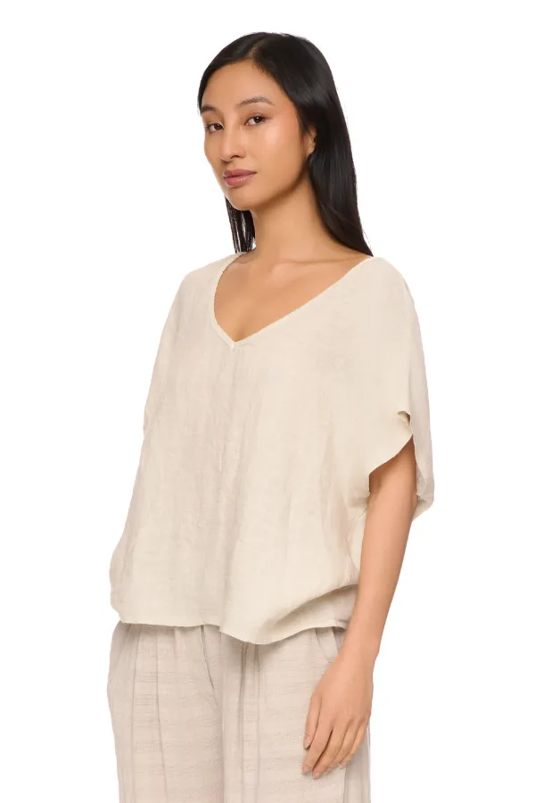 Top oversize en lin – Image 3