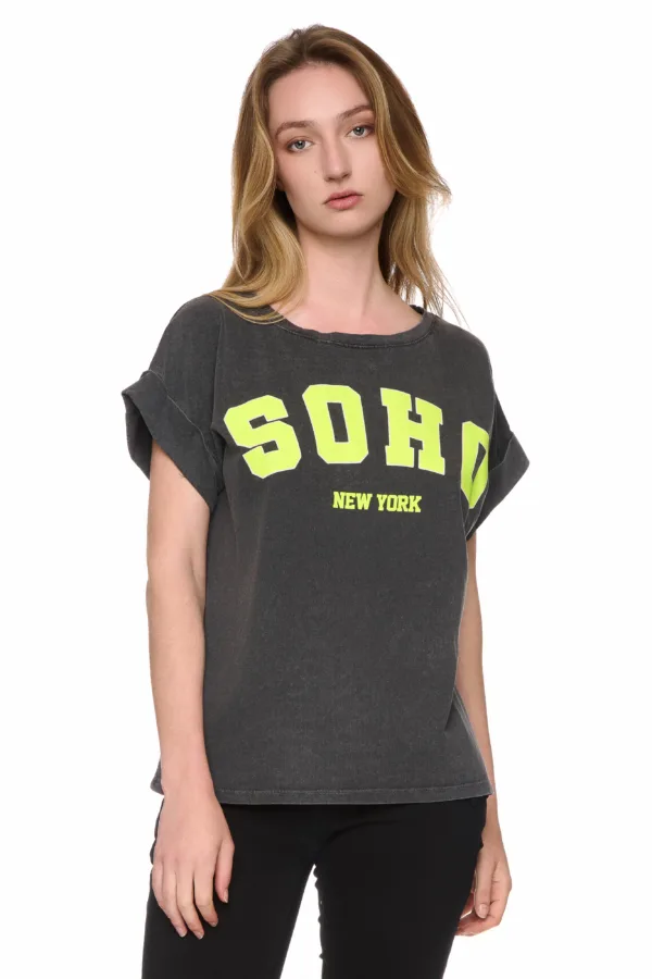T-shirt délavé soho