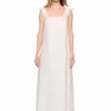 Robe longue à bretelles nouées