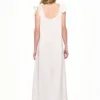 Robe longue à bretelles nouées – Image 3