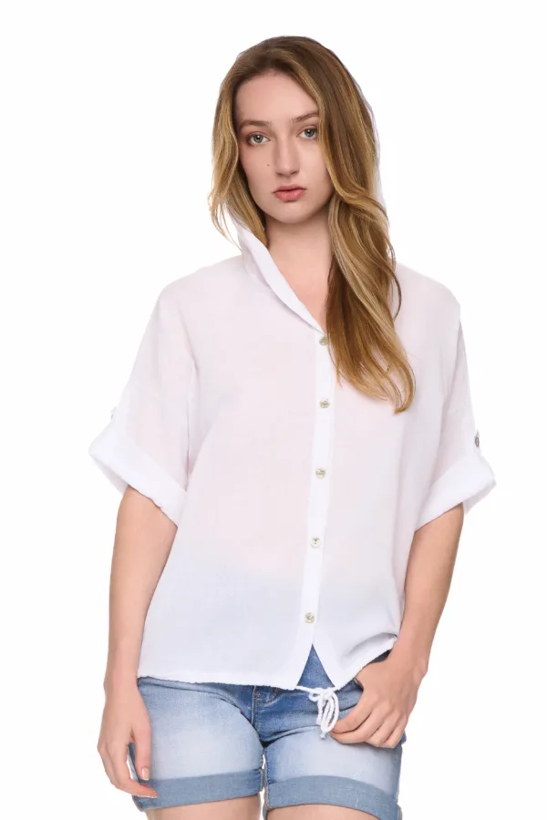 Gilet à capuche en coton – Image 3