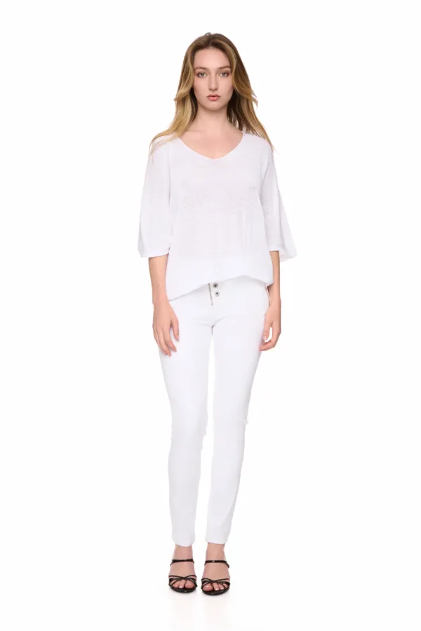 Jean Stretch Bouton – Image 3
