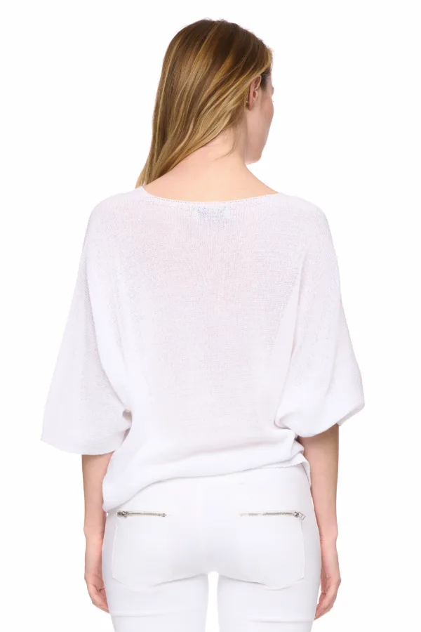 Pull raglan à col V – Image 4
