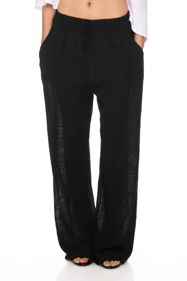 Pantalon droit en coton – Image 2