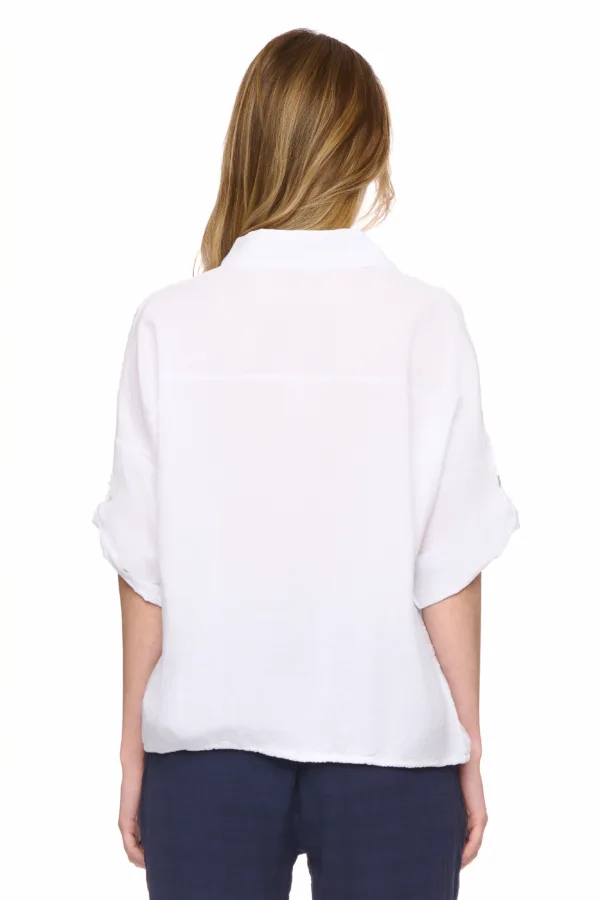 Chemise en coton brodé – Image 4