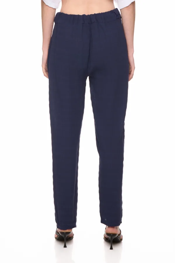 Pantalon à pinces en coton – Image 4