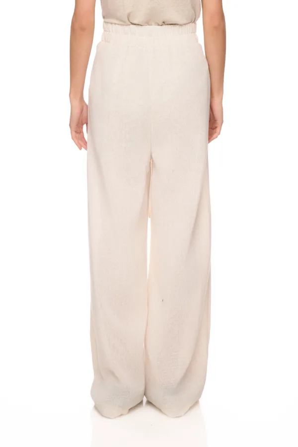 Pantalon avec ceinture noeud – Image 4
