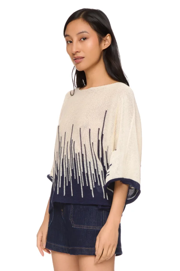 Pull oversize bicolore – Image 2
